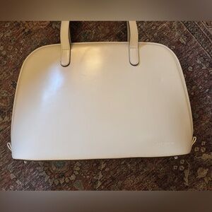 Jack Georges Leather Briefcase EUC